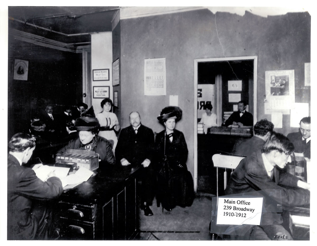 Main Office at 239 Broadway