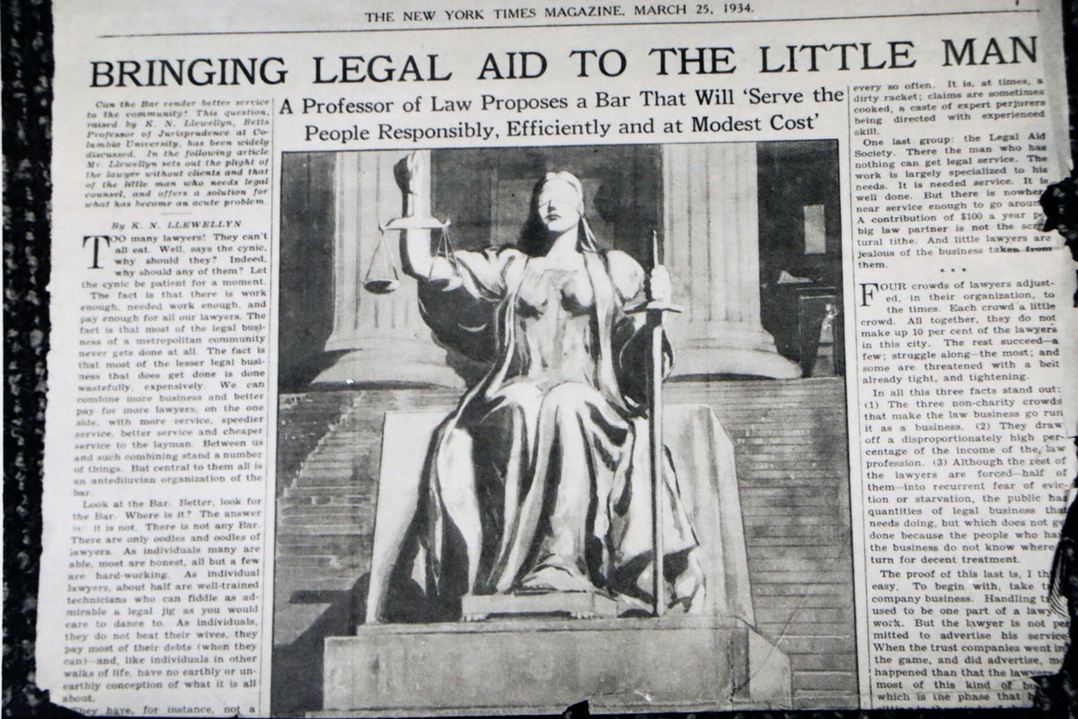 Bringing Legal Aid to the Little Man