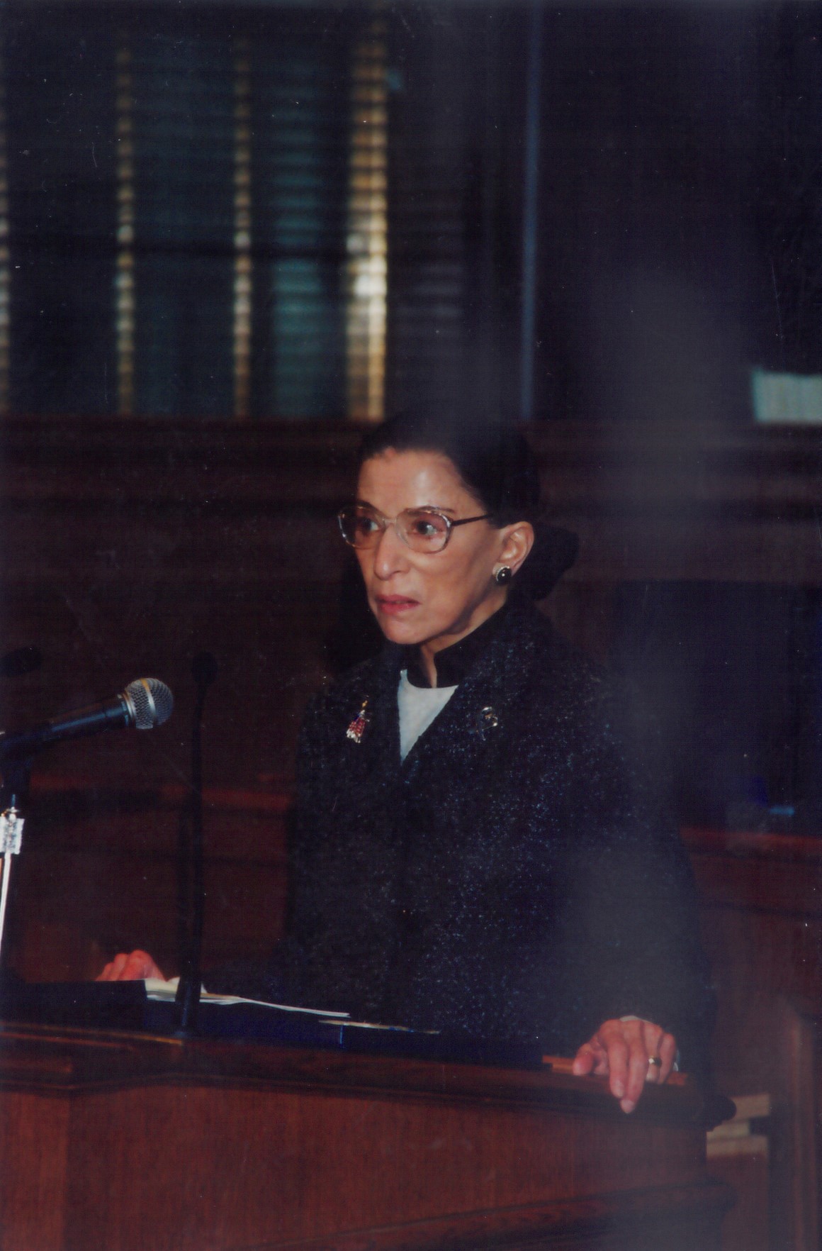 Ruth Bader Ginsberg speaks at The Legal Aid Society