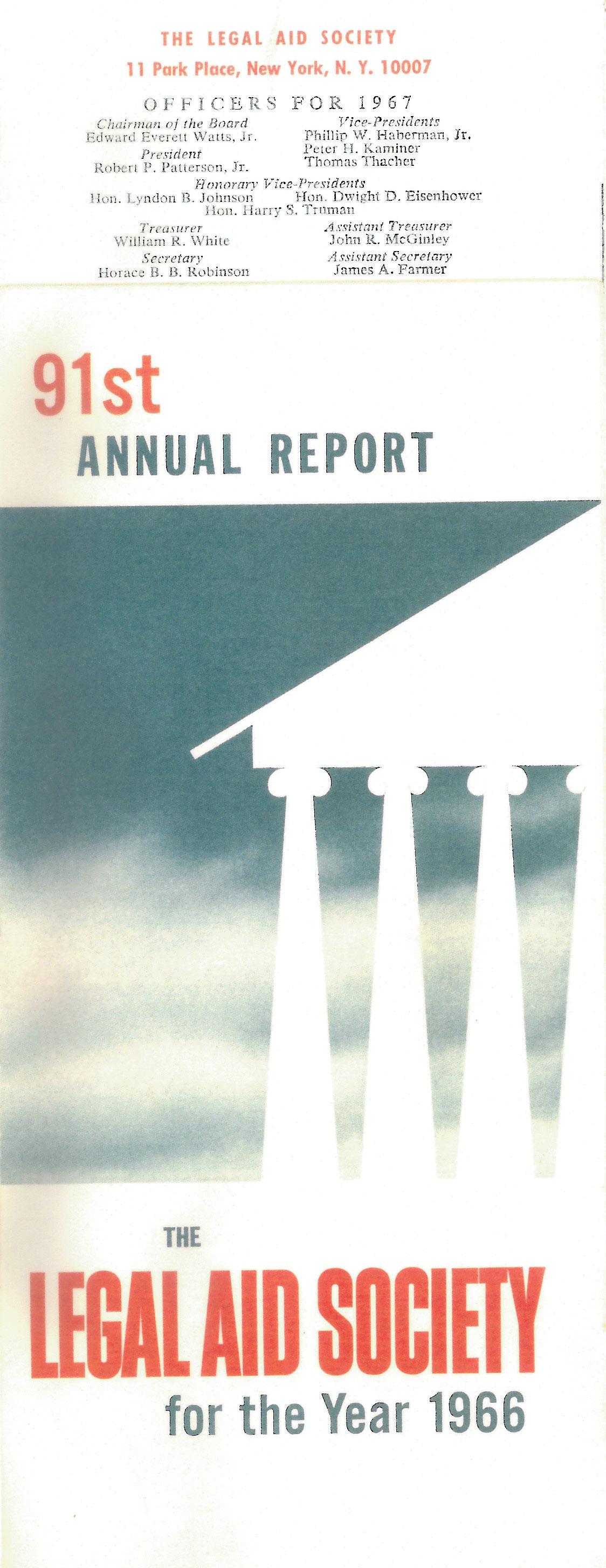 1966_91st-annual-report-cover